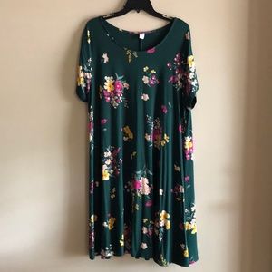 Floral print dress